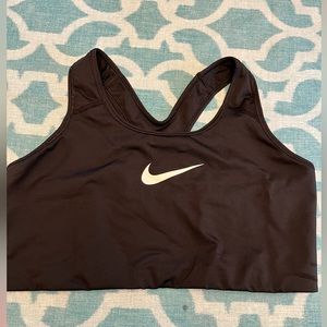 Nike sports bra black, size 1xl.